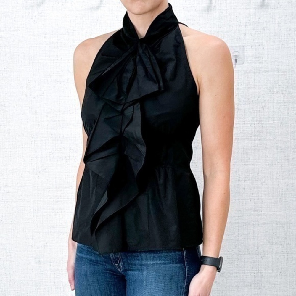 Vince Ruffled Front Top - Picture 1 of 8